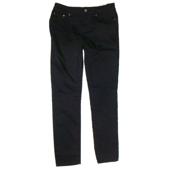 New NWT Womens 8 Tall Prana Kayla Jeans Denim Black Out Stretch 29 X 36 Dark - Picture 2 of 5